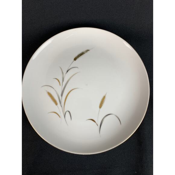 Vintage CTS Eternal Harvest Dinner Plate Gold & Silver 1960’s - Picture 4 of 5